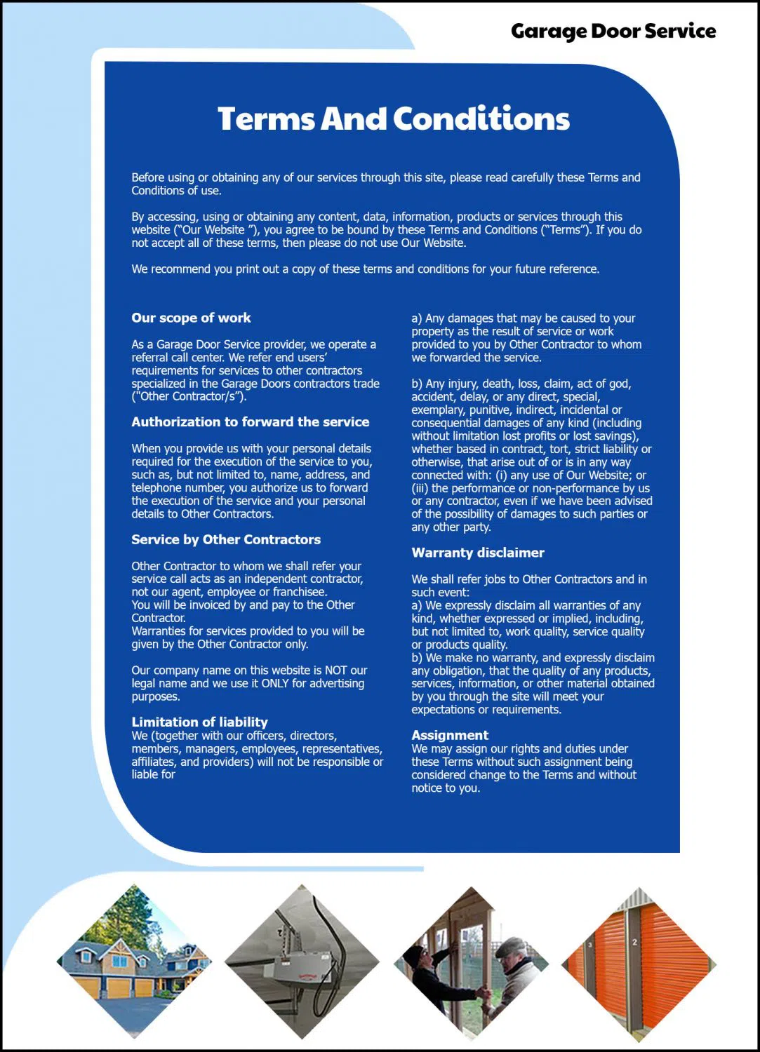 All County Garage Doors Alexandria, VA 571-512-7519